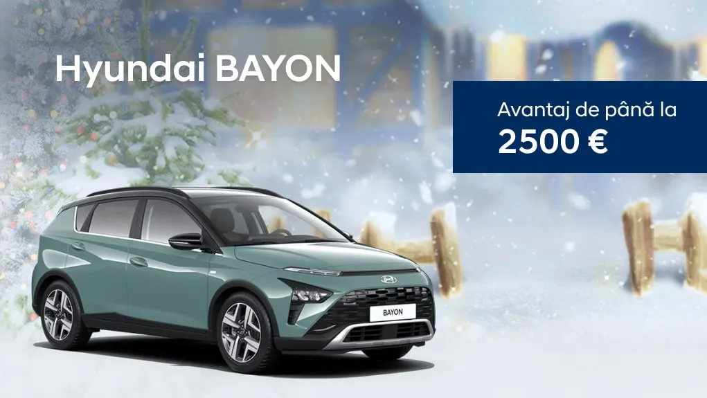 Hyundai: Spiritul sărbătorilor vine cu reduceri de până la 7.000 de dolari