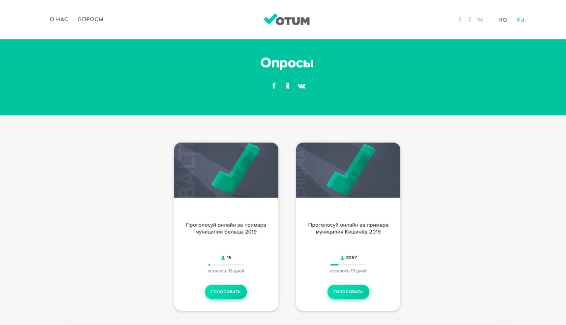 Votum.md запустил онлайн-голосование в рамках местных выборов в Бельцах