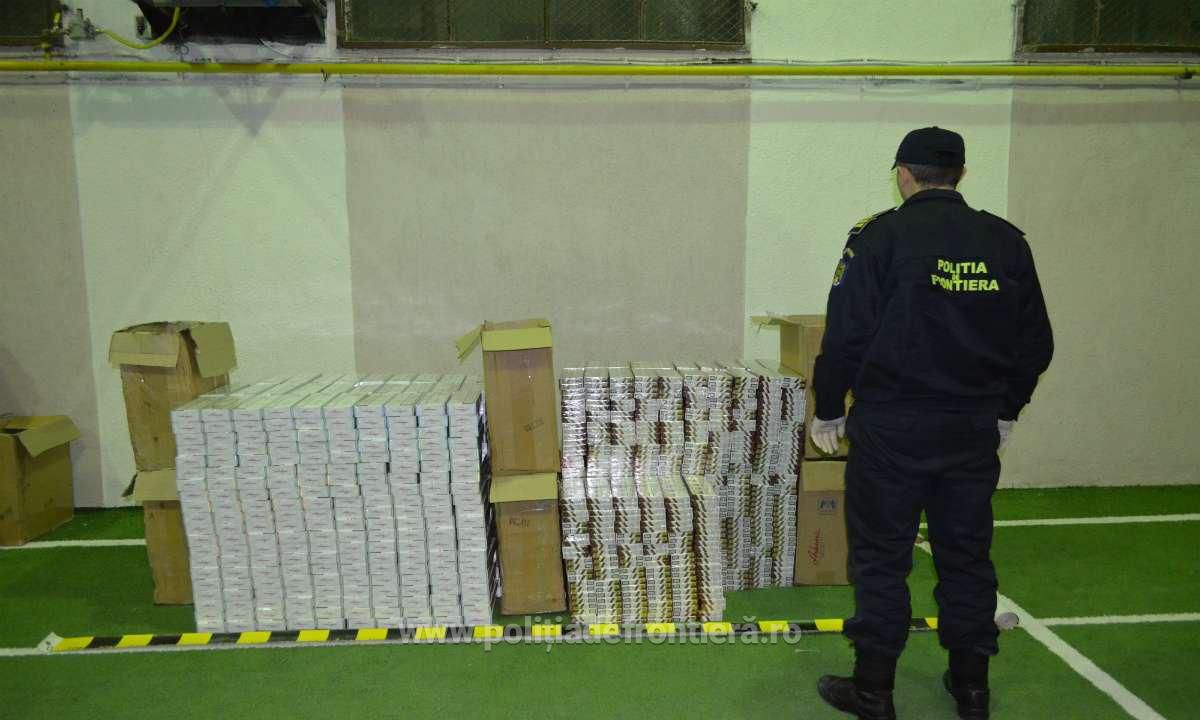 В подвале гражданина Румынии найдено более 200 000 контрабандных сигарет из Республики Молдова и Duty Free