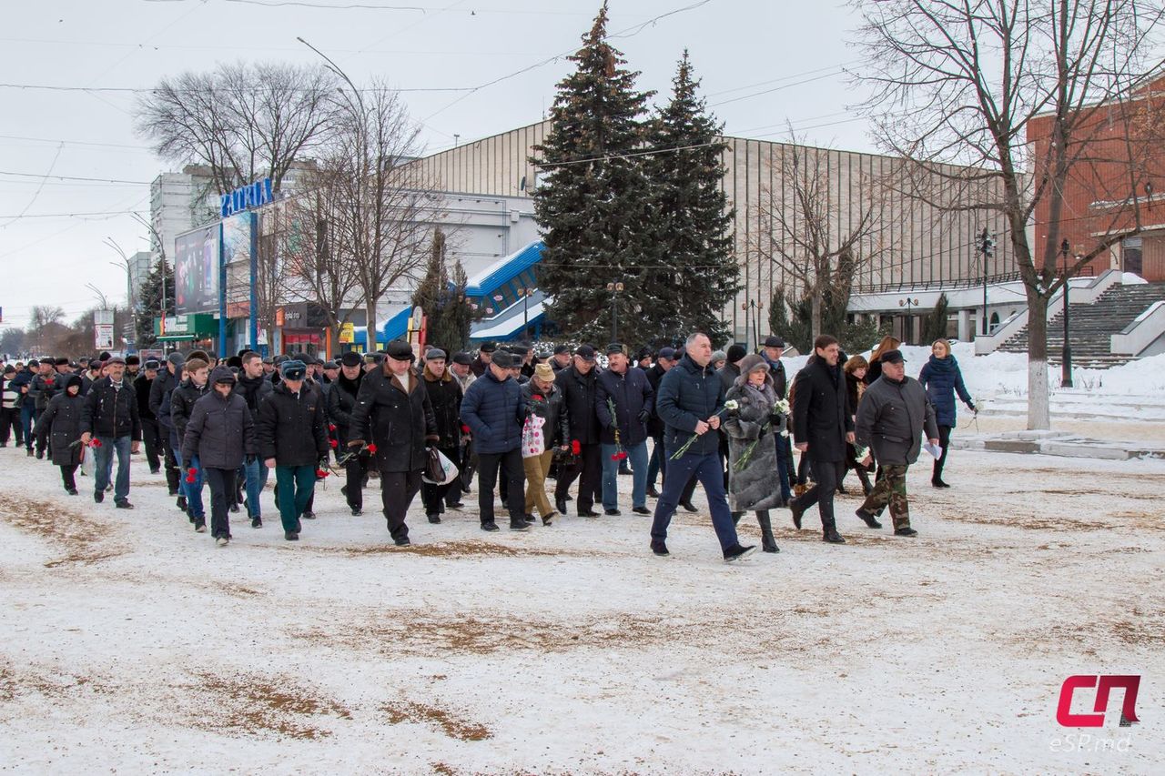 В Бельцах вспоминали погибших на войне Афганистане