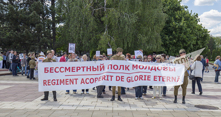 Шествие "Бессмертного полка" прошло в Кишиневе