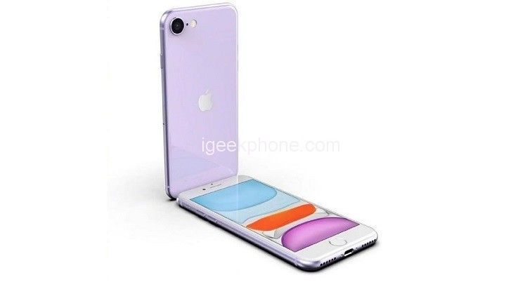 В Сети появились рендеры iPhone SE 2