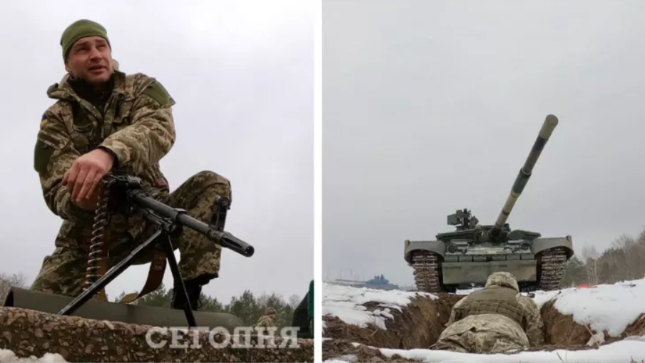 Кличко начинает подготовку к обороне Киева с резервистами