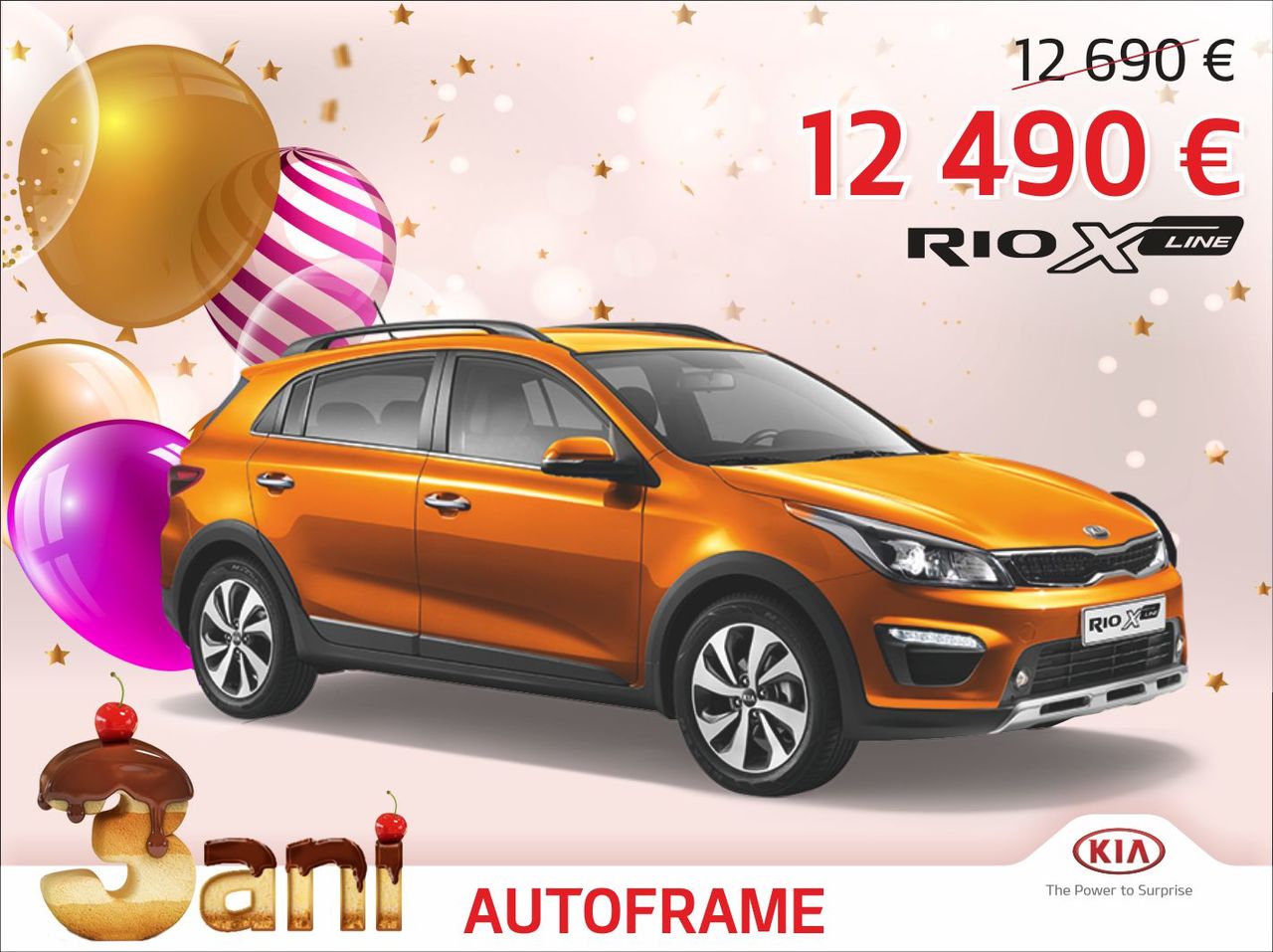 KIA Moldova: День Рождения у нас - скидки вам ®