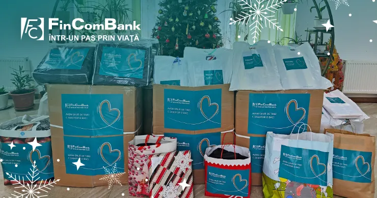 FinComBank: Благотворительная кампания «Подари волшебство Рождества» посетила Дом престарелых в мун. Чадыр-Лунга
