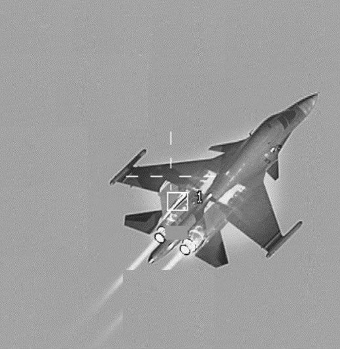 Военные НАТО выложили снимок Су-34 в рамке прицела