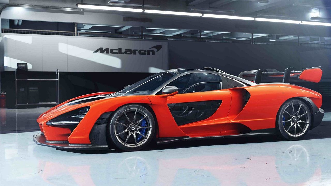 McLaren показал новый суперкар, названный в честь Айртона Сенны