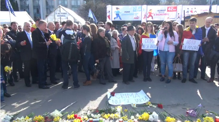 Марш молчания и боли прошел в центре столицы