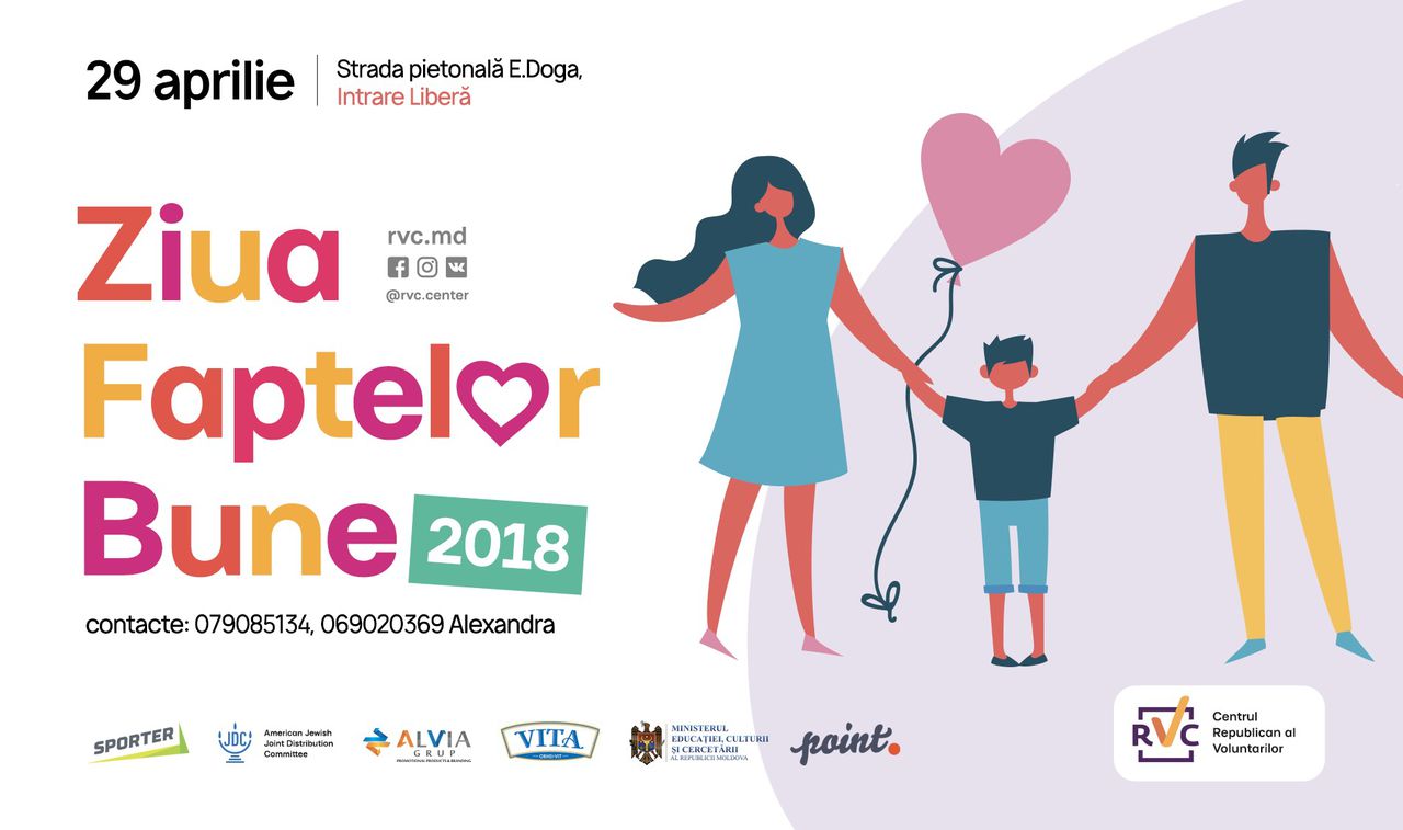 29 Aprilie 2018 Ziua Faptelor Bune In Moldova