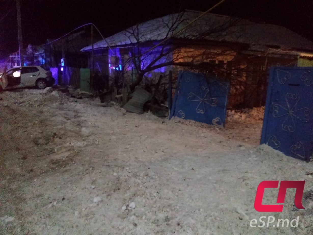 В Бельцах пьяный водитель въехал в газопровод