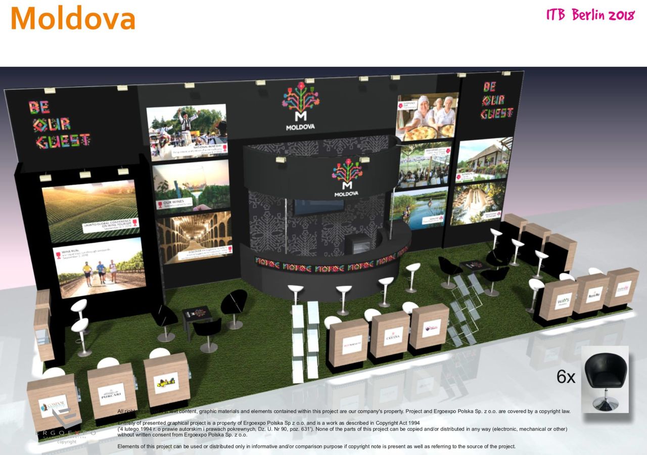 Cum va arăta standul Republicii Moldova la expoziția internațională de turism de la Berlin
