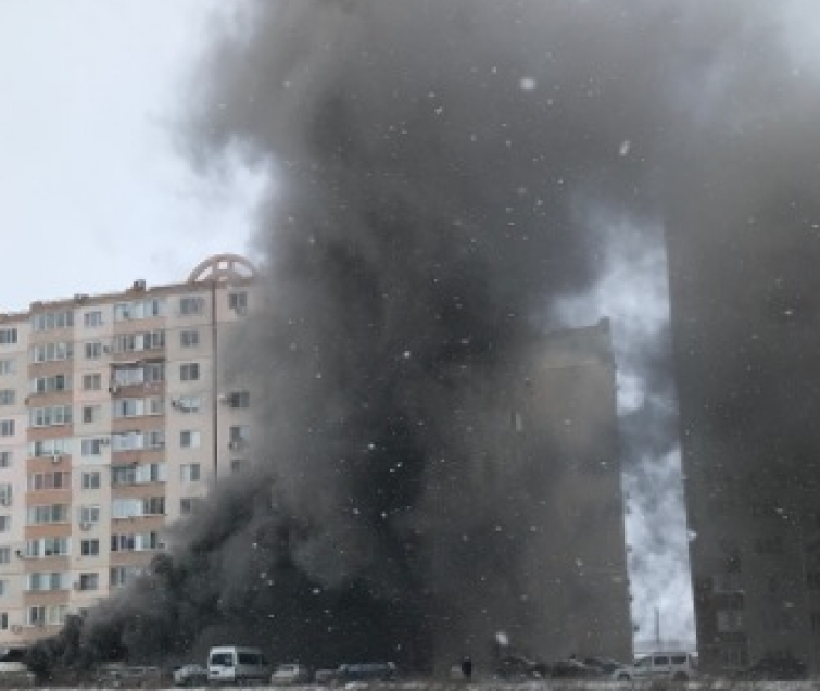 Incendiu în sectorul Ciocana al Capitalei. Pompierii, la fața locului