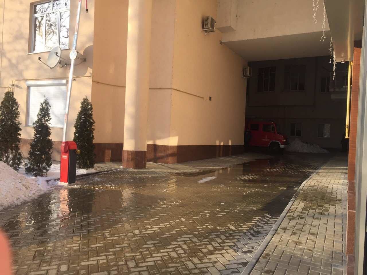 В фитнес-клубе на Ботанике произошел пожар