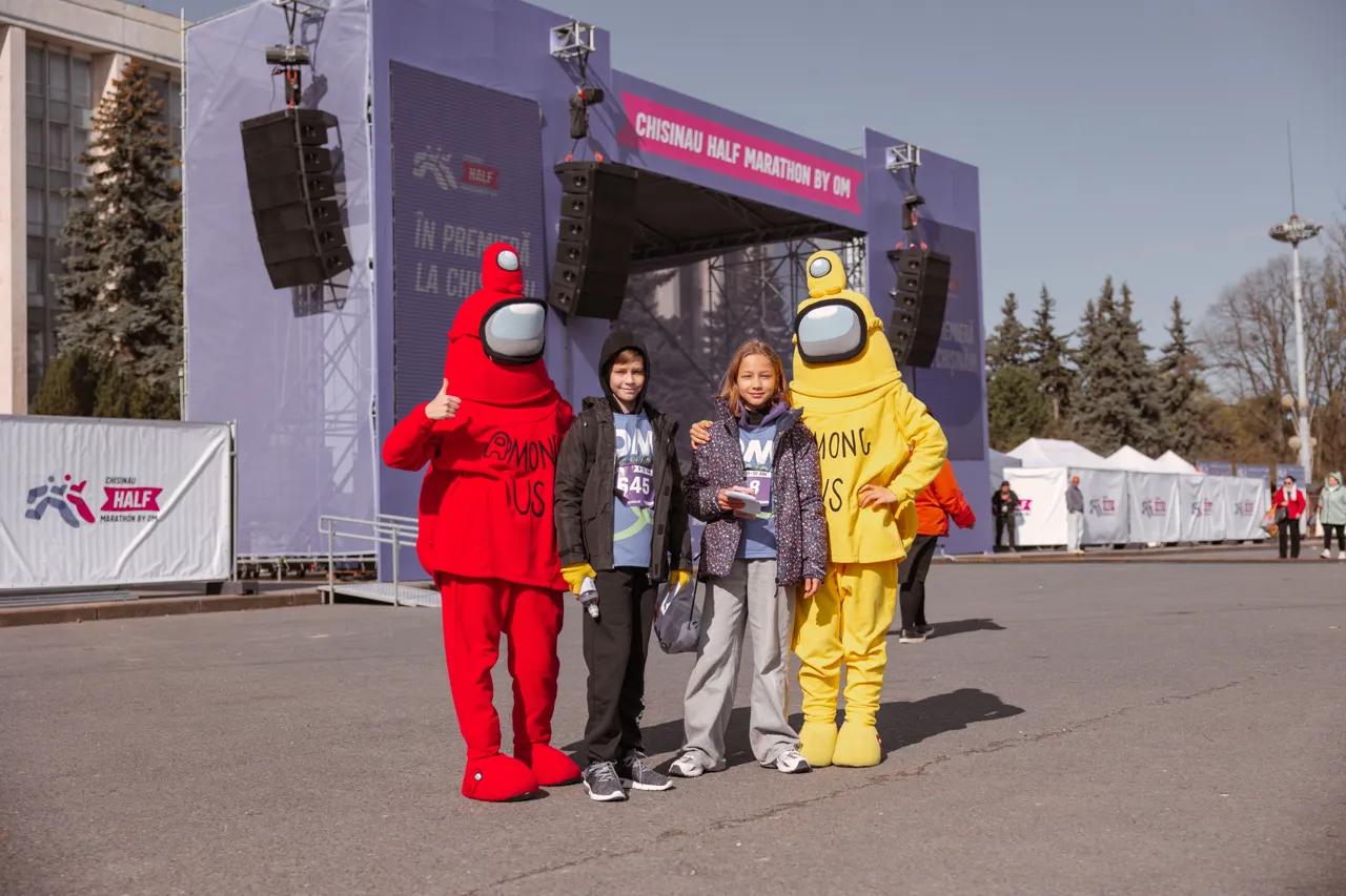 Kids Chisinau Half Marathon by OM открывает спортивный уикенд