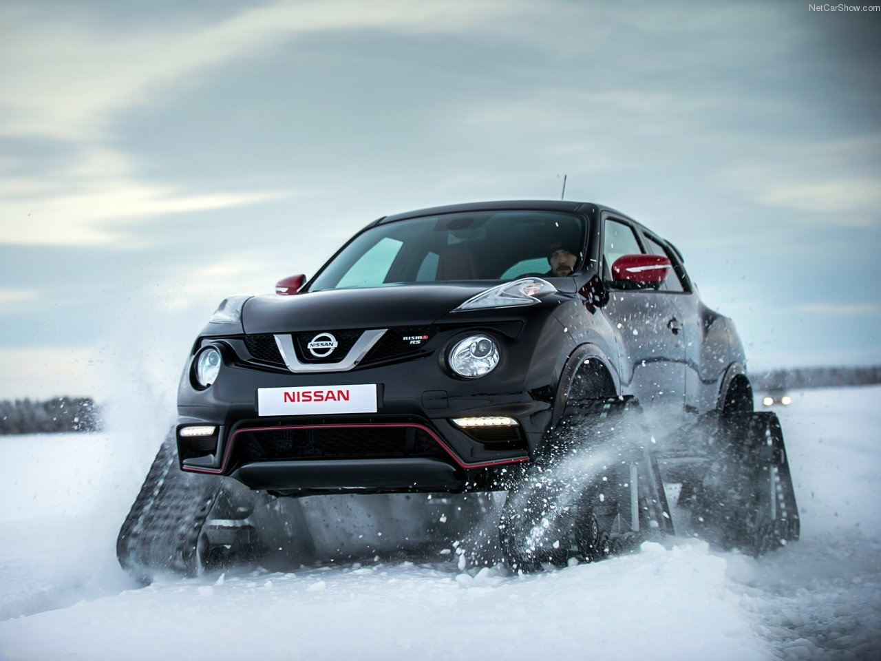Nissan выпустил экстремальный Juke на гусеницах