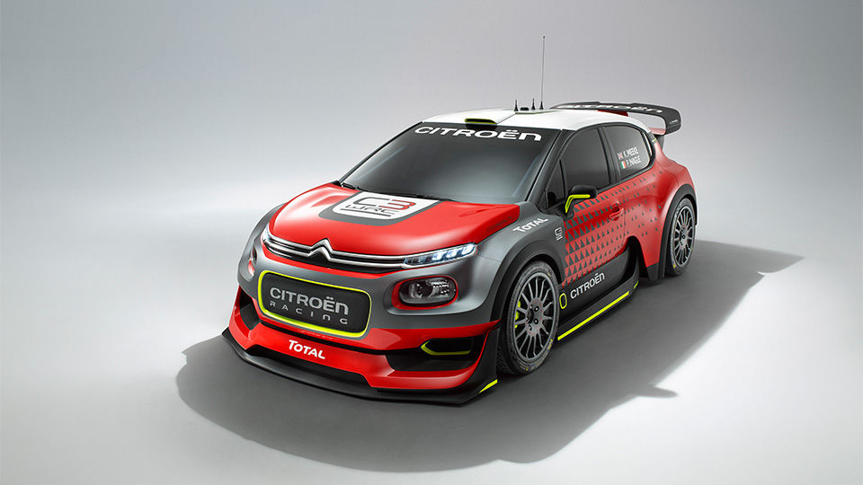 Citroen раскрыл дизайн нового раллийного C3