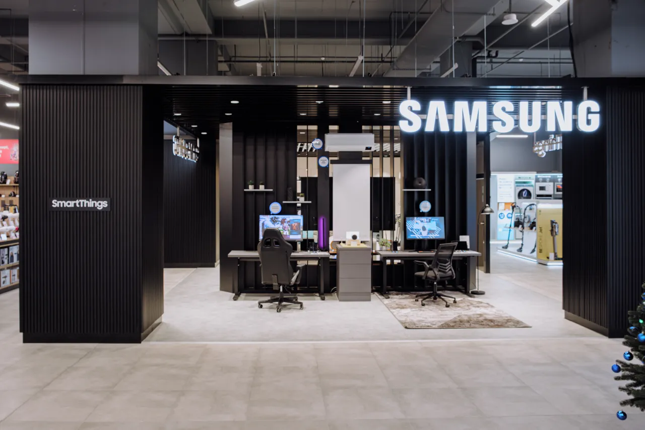 Торжественное открытие Samsung Experience Zone в Enter Port Mall