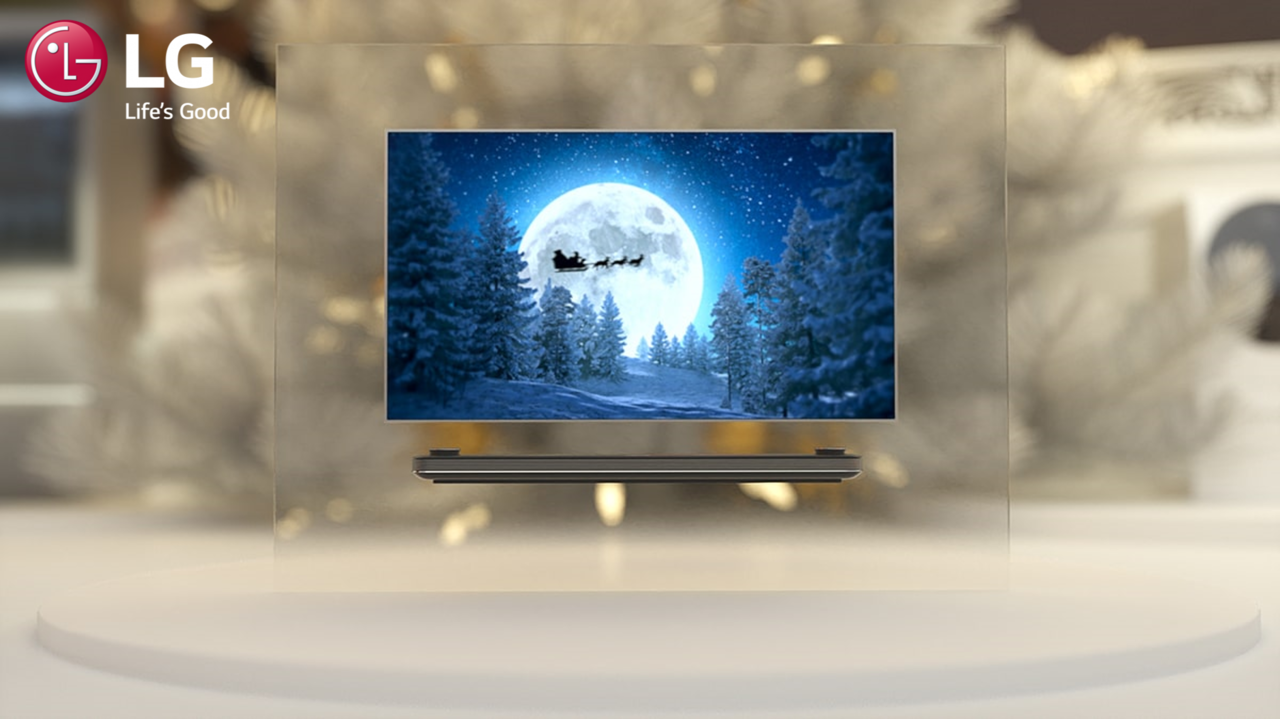 Компания LG Electronics поздравляет всех с наступающим Новым Годом ®