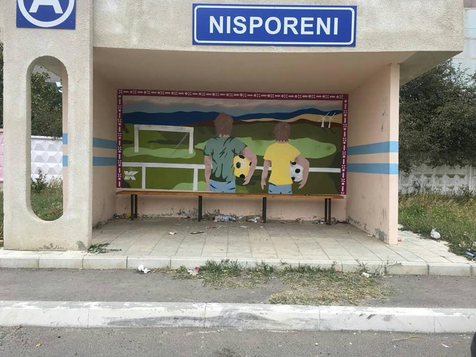 В Сороках преобразились остановки общественного транспорта