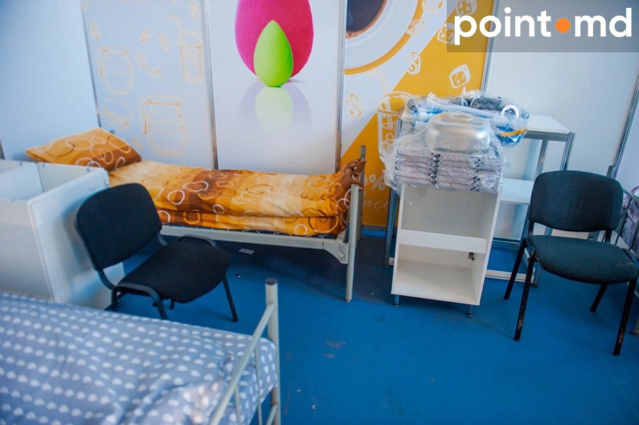 Центр приема пациентов с COVID-19 в Moldexpo готов на 90%