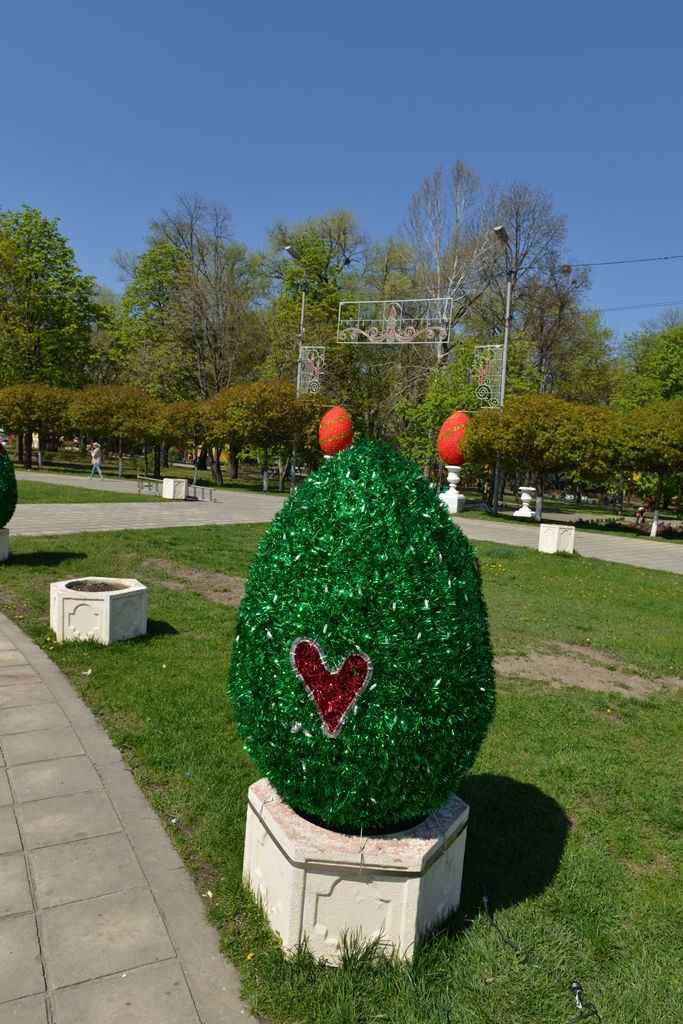 Chişinăul, amenajat de sărbătorile pascale