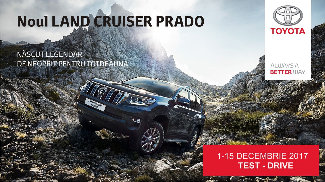 Noul Land Cruiser Prado deja în Moldova ®