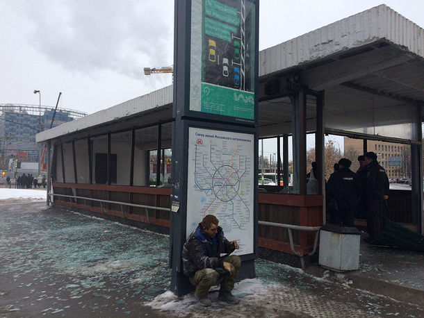 В подземном переходе у метро «Коломенская» в Москве произошел взрыв