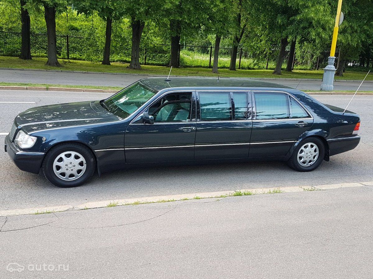 Лимузин Mercedes-Benz Ельцина продан за 280 тысяч евро