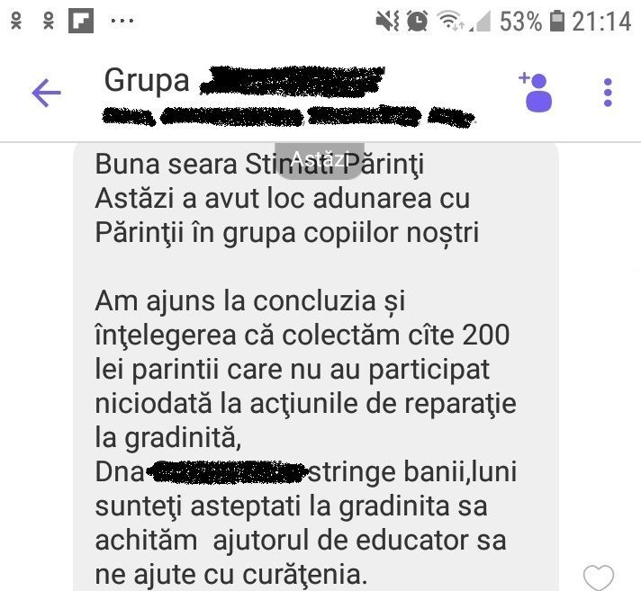 В Страшенах от родителей потребовали деньги на ремонт в детсаду