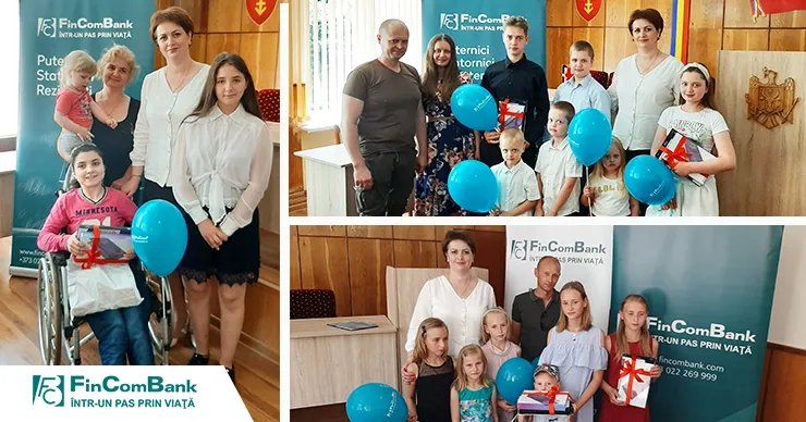 FinComBank организовал праздник для детей в рамках кампании «Вдохнови ребенка на лучшее будущее»