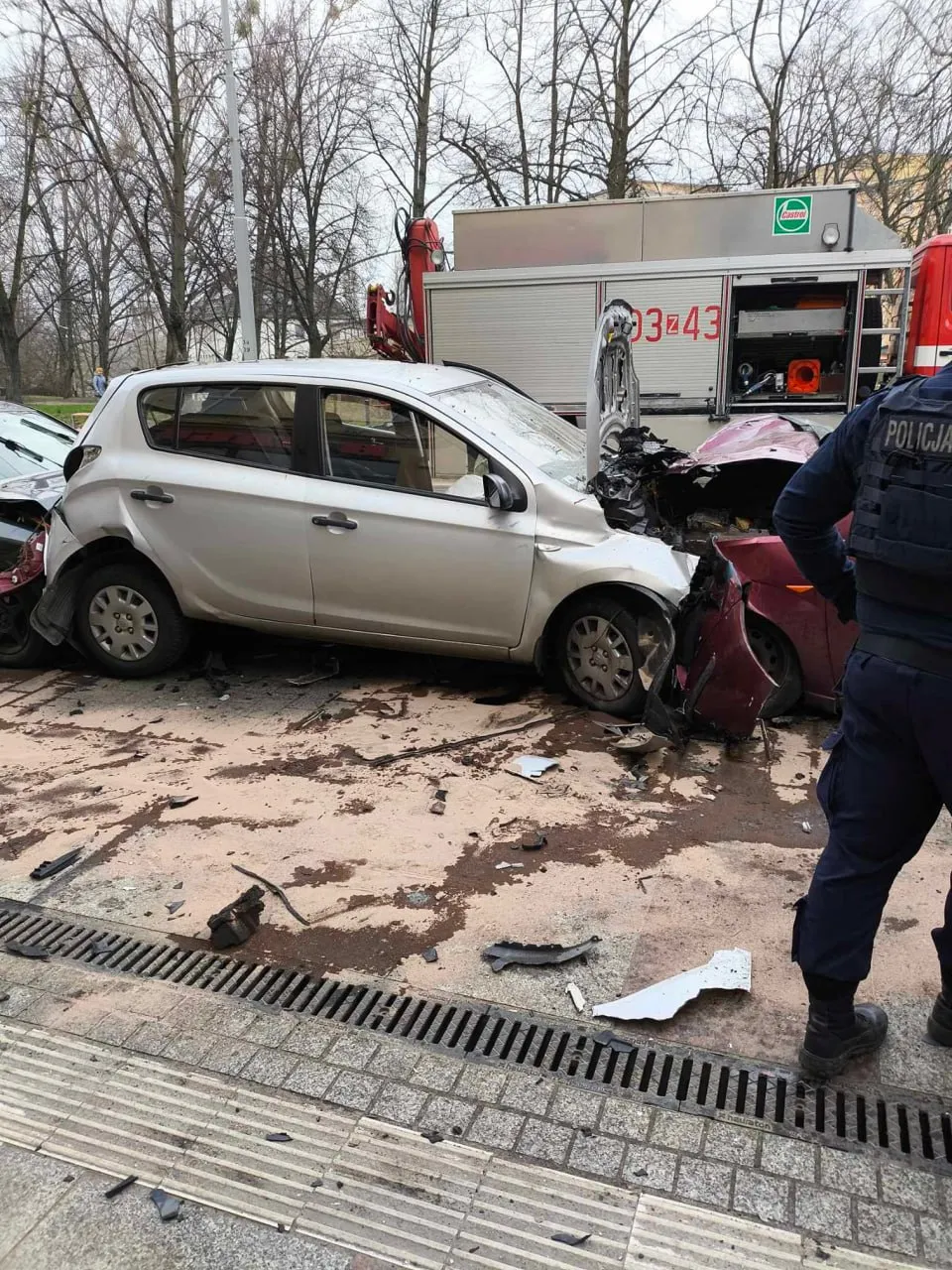 Водителю, который въехал в толпу в польском Щецине, предъявили обвинения