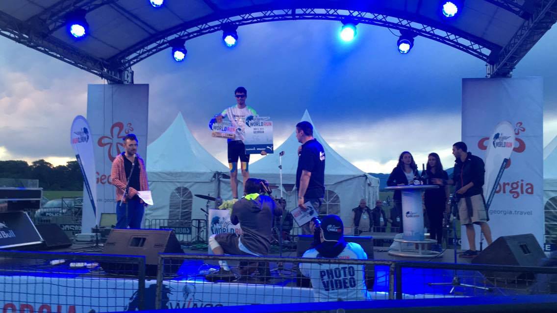 Тренер Sporter Run Ливиу Кроитору стал победителем забега World Run в Грузии