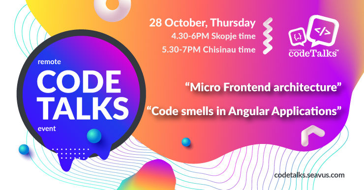 Seavus проводит онлайн событие CodeTalks для интересующихся Frontend-технологиями