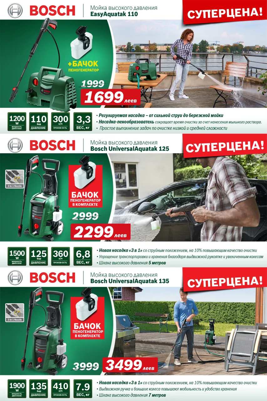 Bosch Siemens: Газонная техника Bosch – летние суперцены