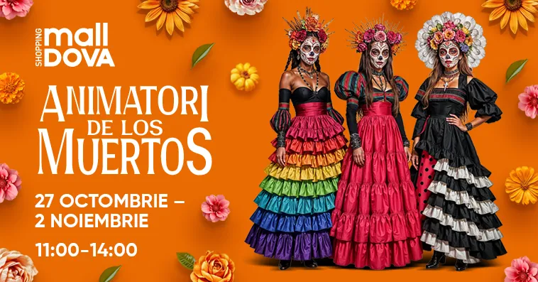 Shopping MallDova: Halloween de los Muertos