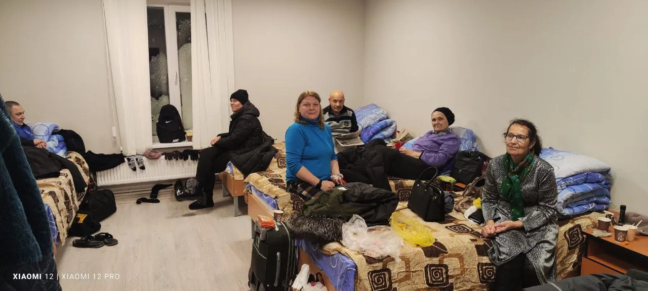 На КПП в Тудоре дали приют и тепло застрявшим из-за снега на трассе R31