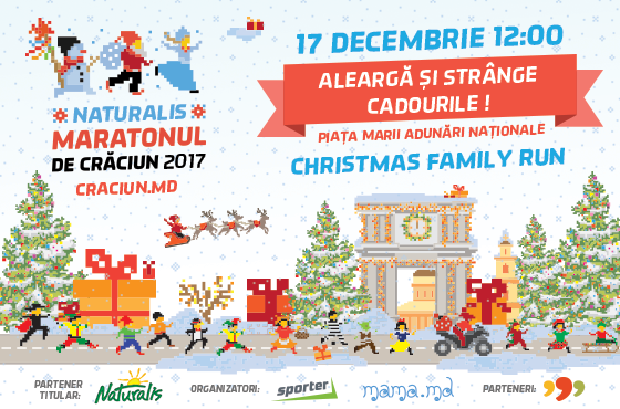 Înregistrați-vă la Naturalis Maratonul de Crăciun 2017
