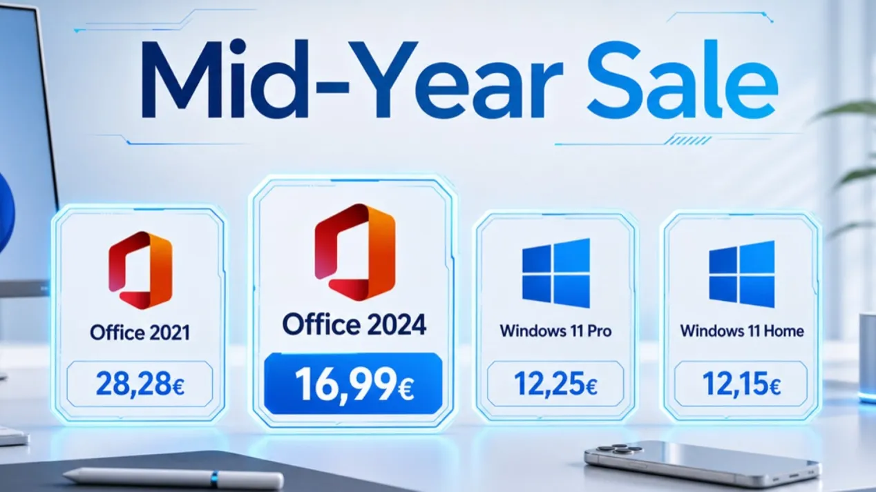 Godeal24: Лучшие предложения - MS Office 2024 за 16.99€ и Windows 11 за 12.25€