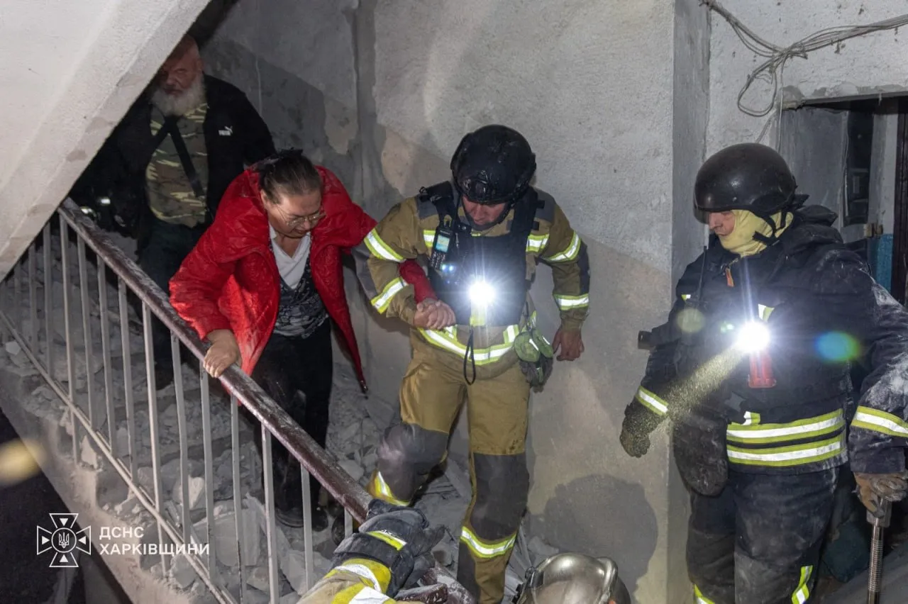 22 de persoane au fost rănite în urma atacului nocturn asupra Harkovului