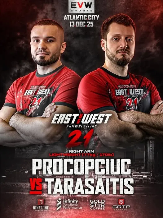 Cel mai titrat armwrestler din Moldova trece la un nou nivel în SUA