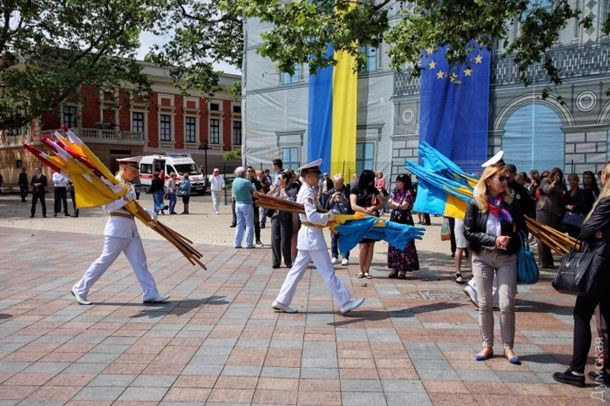 Порошенко открыл Потемкинскую лестницу в Одессе