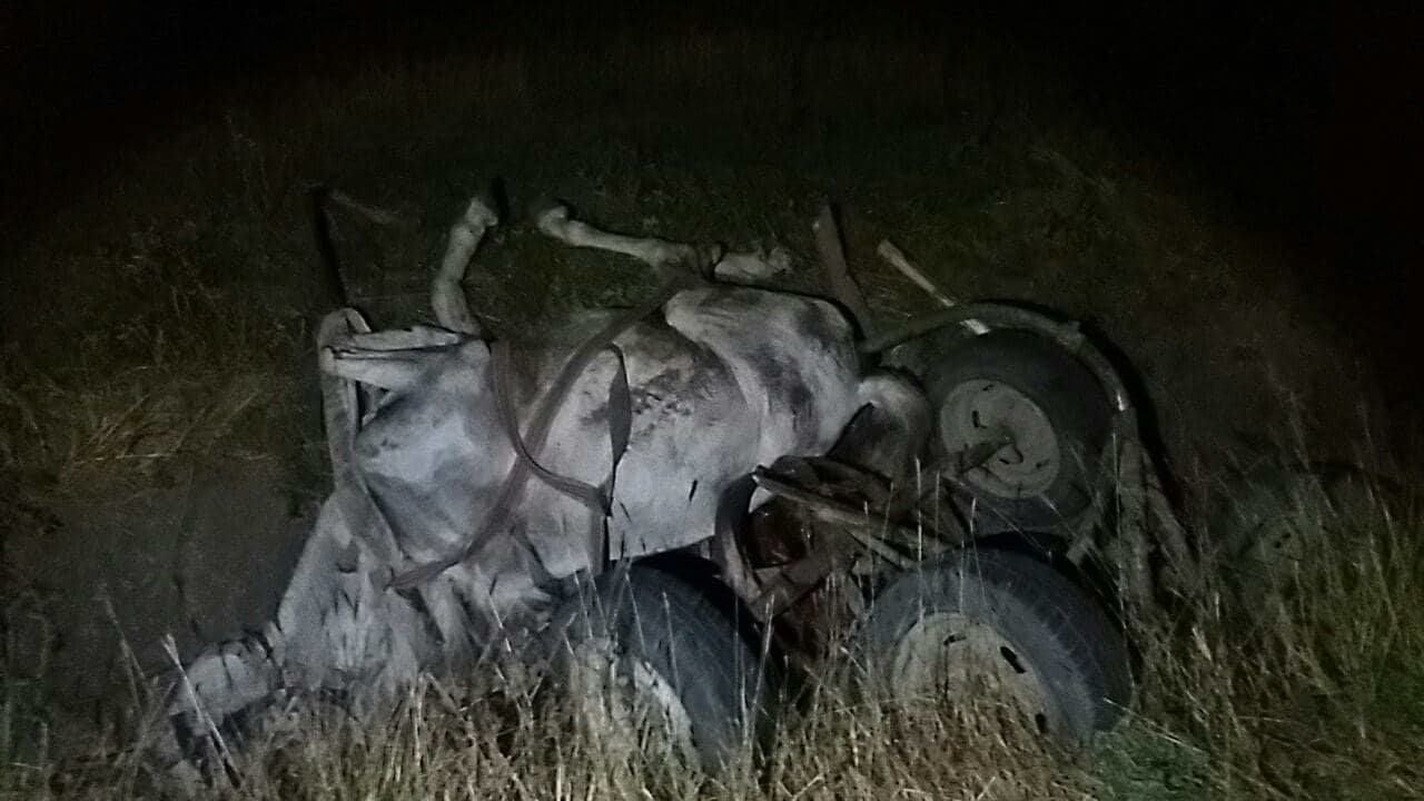 Moartea l-a găsit în căruță: Un bărbat a murit, iar o femeie a fost rănită