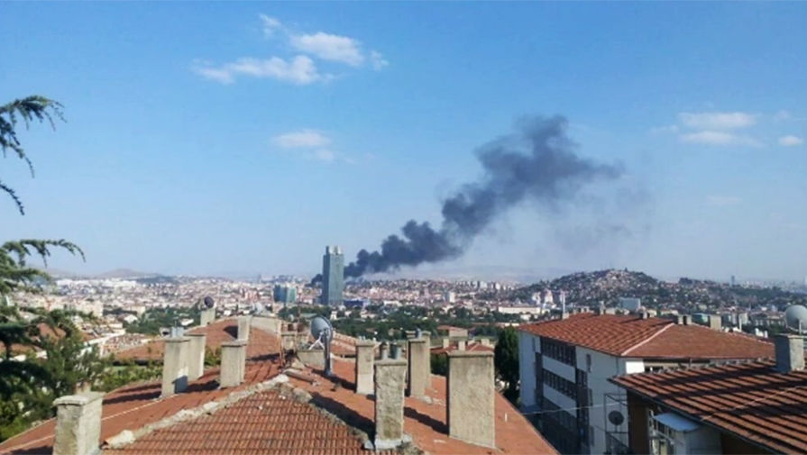 Взрыв в Анкаре оказался пожаром в здании