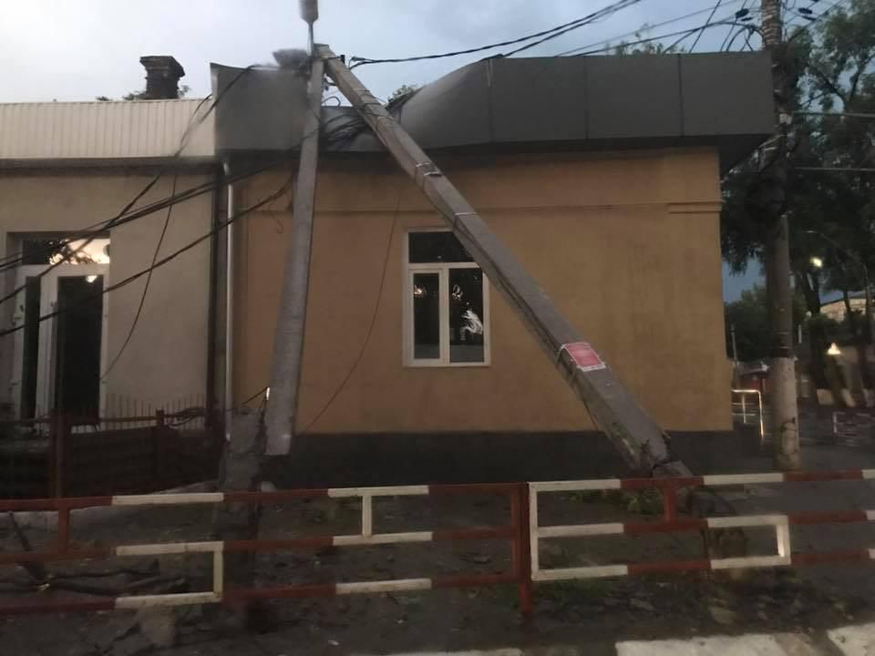 На север Молдовы обрушились дожди