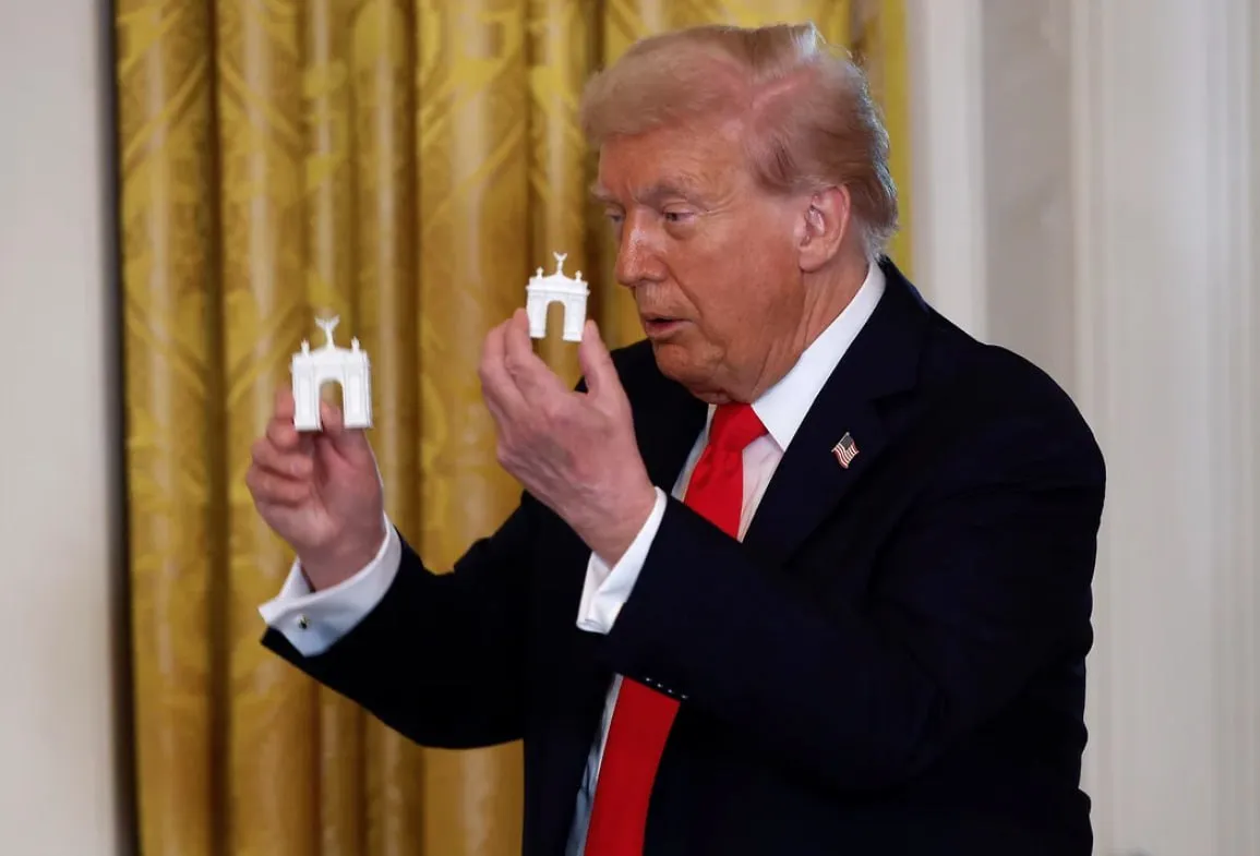 Trump va construi la Washington un arc de triumf cu o înălțime echivalentă cu cea a unei clădiri de 20 de etaje