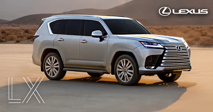 Новый Lexus LX – доступен для тест-драйва