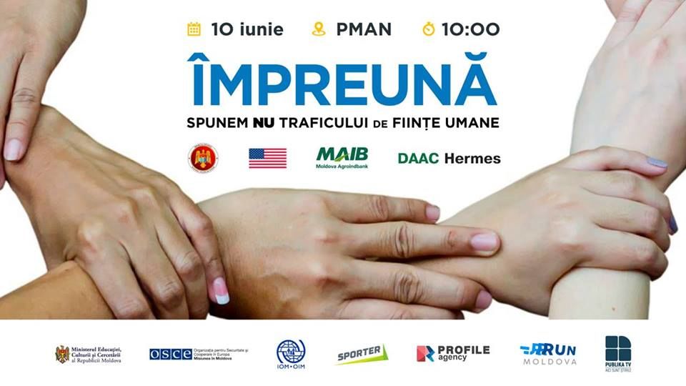 В Кишиневе пройдет марафон против трафика людей ®