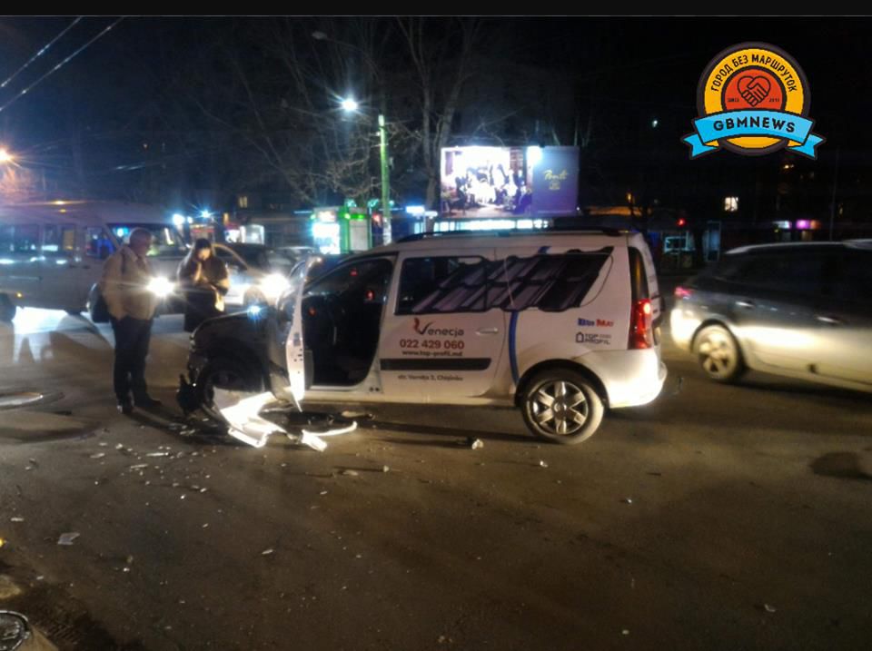 Accident grav în sectorul Botanica al Capitalei. Imagini de la fața locului