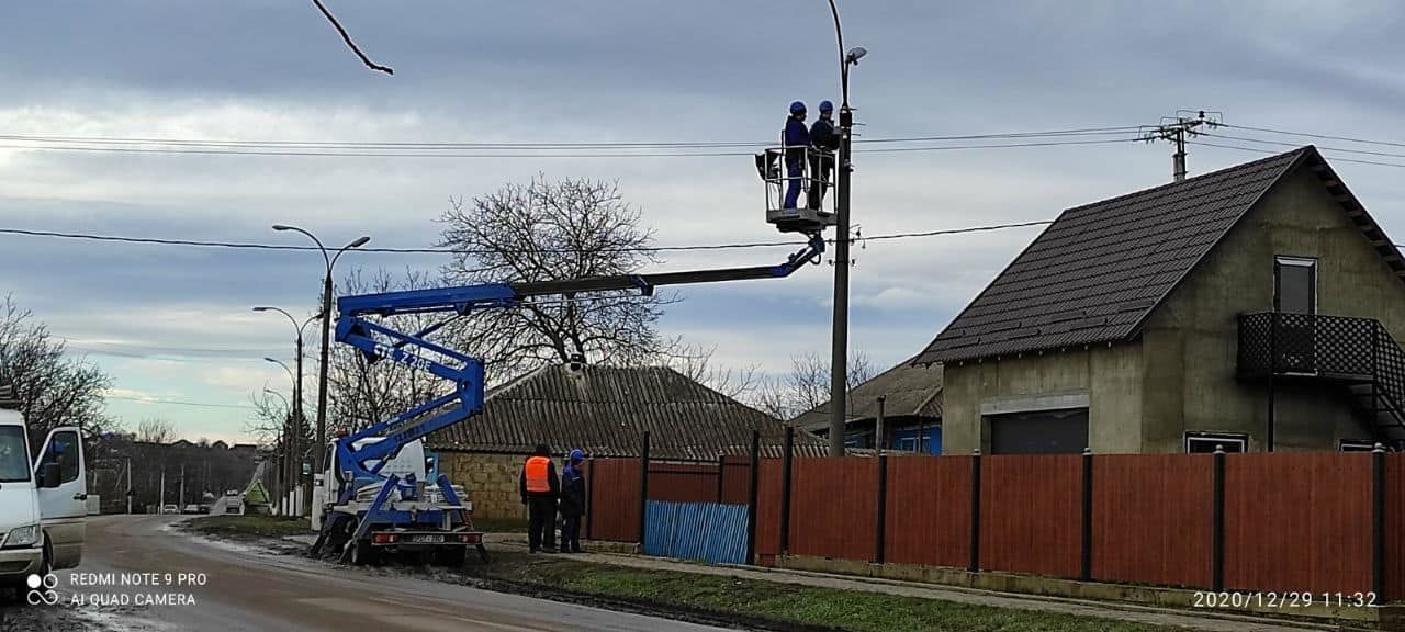 "За Молдову": В селе Сынжерейского района установят уличное освещение