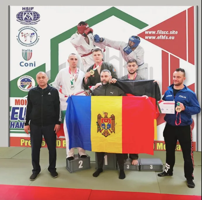 Молдавские спортсмены завоевали медали на чемпионате Европы и чемпионате мира